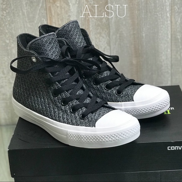 Converse Shoes - Converse Chuck Taylor|| HI Flyknit Thunder White W